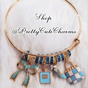 Charm Bangle Bracelet